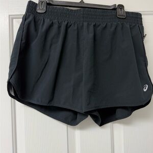 Asics Black Running Shorts size L